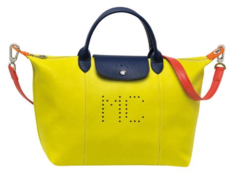 longchamp con iniziali